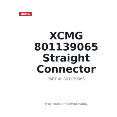 801139065 XCMG Hydraulic Fitting