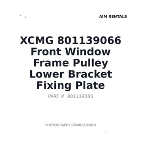 XCMG 801139066 Cab Component | Stocked in BC, Ships Canada-Wide