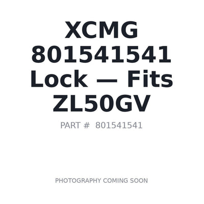 801541541 XCMG Locks