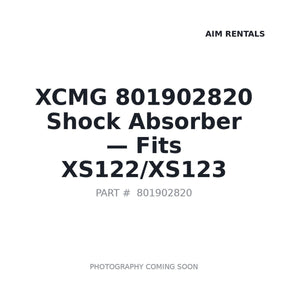 XCMG 801902820 Shock Absorbers | Fits XCMG XS120, XCMG XS123 | Stocked in BC, Ships Canada-Wide
