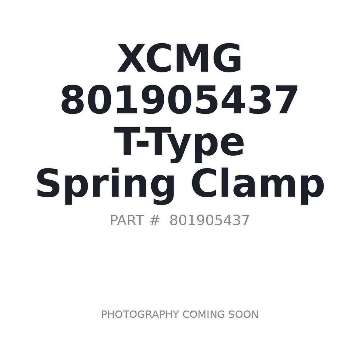 801905437 XCMG Clamp