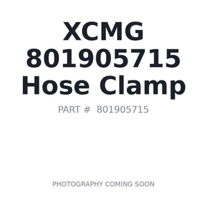 XCMG 801905715 Clamp | Fits XCMG XE270DLL, XCMG XE135F | Stocked in BC, Ships Canada-Wide