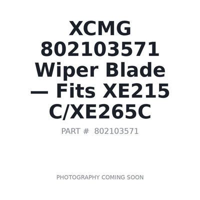 802103571 XCMG Cab Wiper Blades