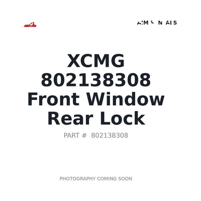 802138308 XCMG Front Window Rear Lock Catch