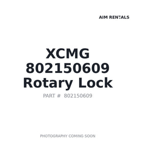 XCMG 802150609 Rotary Lock | Stocked in BC, Ships Canada-Wide