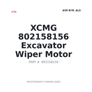 XCMG 802158156 Wiper Motor | Stocked in BC, Ships Canada-Wide