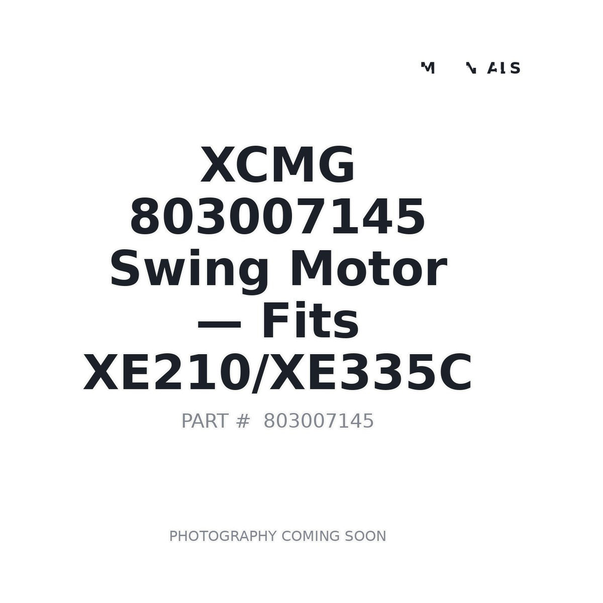 803007145 XCMG Hydraulic Motors