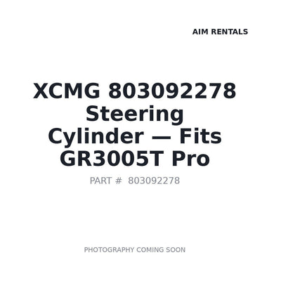 803092278 XCMG Hydraulic Cylinders