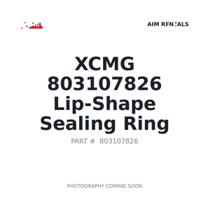 XCMG 803107826 O-ring | Stocked in BC, Ships Canada-Wide