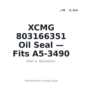 XCMG 803166351 Hydraulic Seals . Fits A5-3490 | Stocked in BC, Ships Canada-Wide