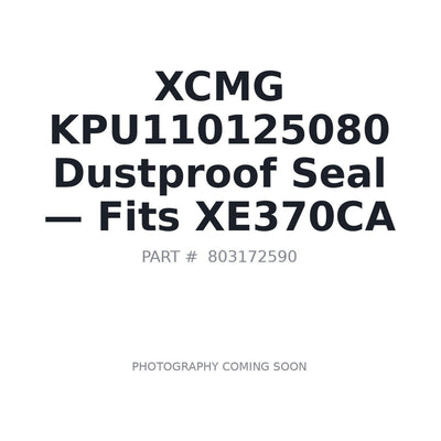 KPU110125080 XCMG Seals