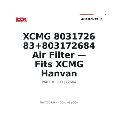 803172683+803172684 XCMG 803172683+803172684 Filters