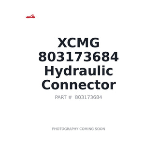 XCMG 803173684 Connector | Stocked in BC, Ships Canada-Wide