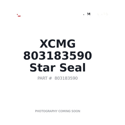 803183590 XCMG O-ring