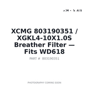 XCMG 803190351 Filters | Fits XCMG Hanvan, XCMG GR2153A | Stocked in BC, Ships Canada-Wide