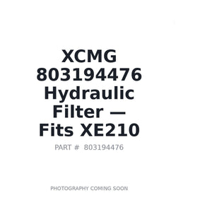 XCMG 803194476 Filters | Fits XCMG XE210 | Stocked in BC, Ships Canada-Wide