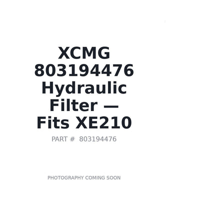 803194476 XCMG Filters