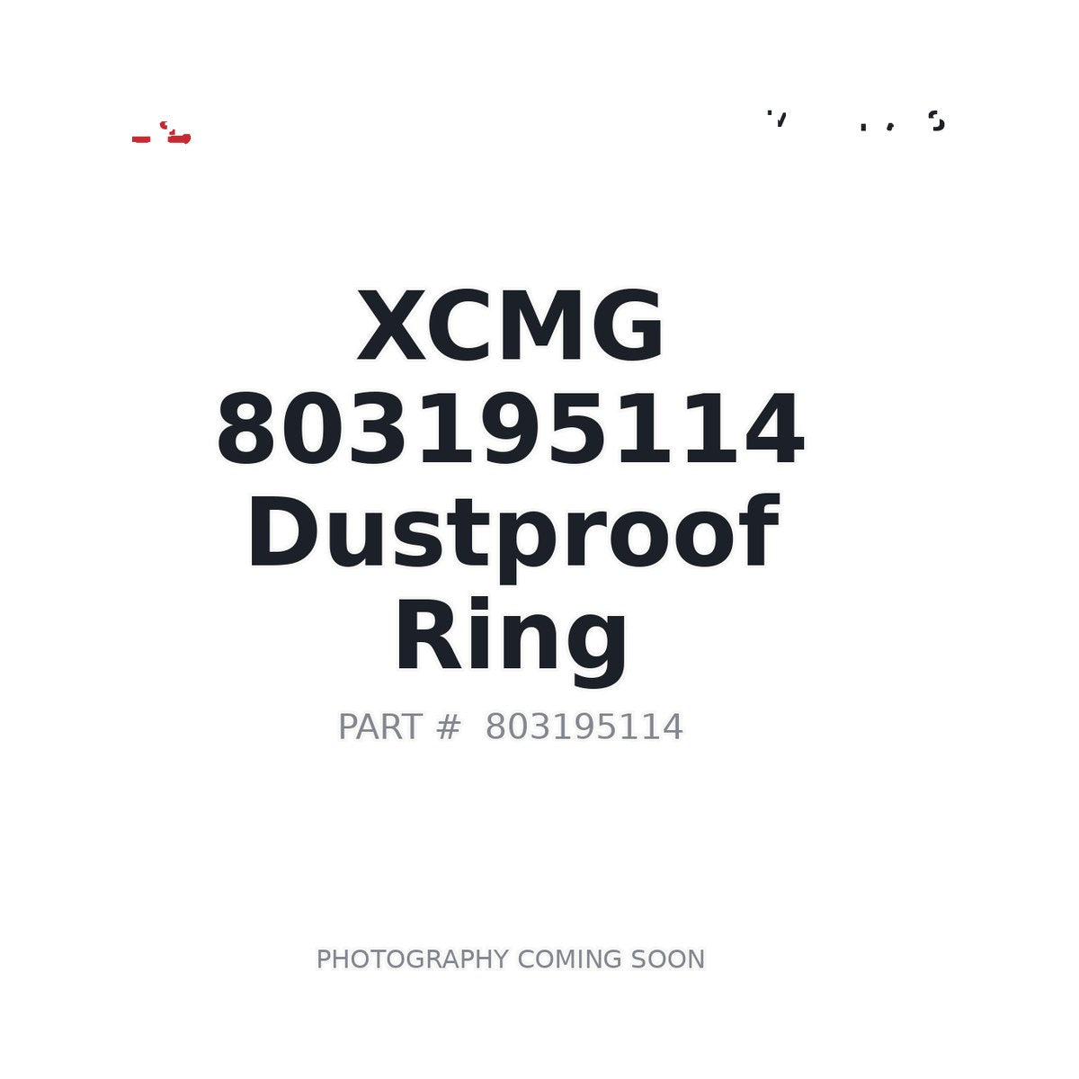 803195114 XCMG Dust Ring