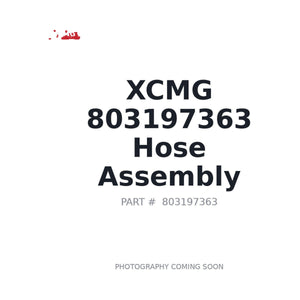 XCMG 803197363 Hose | Stocked in BC, Ships Canada-Wide