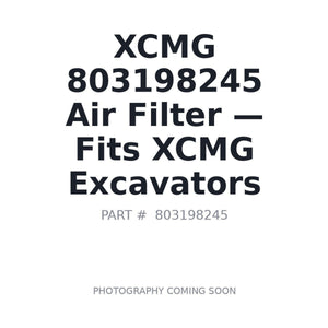 XCMG 803198245 Filters | Stocked in BC, Ships Canada-Wide