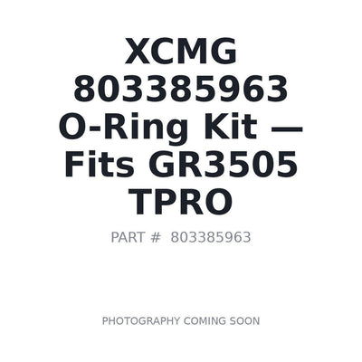 803385963 XCMG Hydraulic Seals