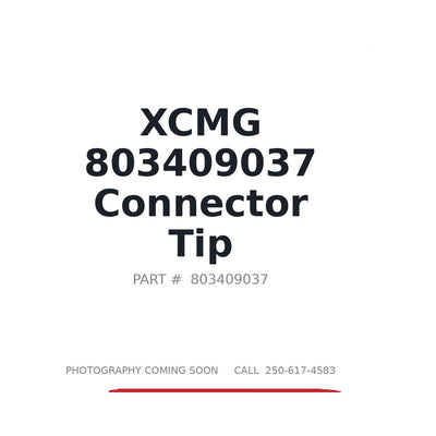 803409037 XCMG Connector