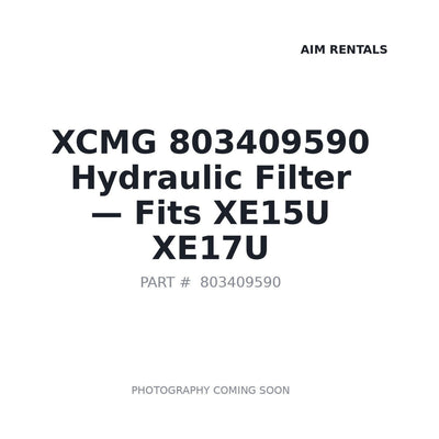 803409590 XCMG Filters