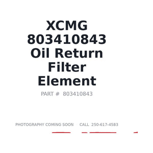 XCMG 803410843 Hydraulic Filter | Stocked in BC, Ships Canada-Wide