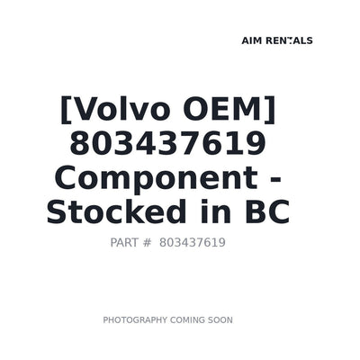 803437619 Volvo Component