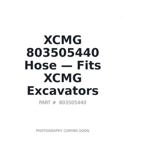 XCMG 803505440 Hoses | Stocked in BC, Ships Canada-Wide