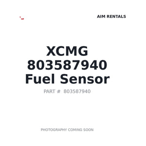XCMG 803587940 Sensor | Stocked in BC, Ships Canada-Wide