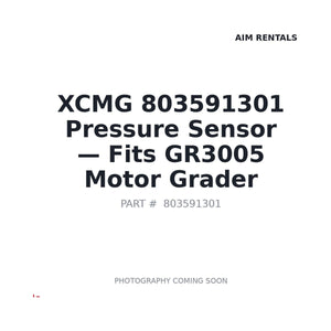 XCMG 803591301 Sensors | Stocked in BC, Ships Canada-Wide