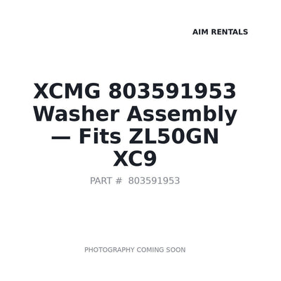 803591953 XCMG Cab Washer Assemblies