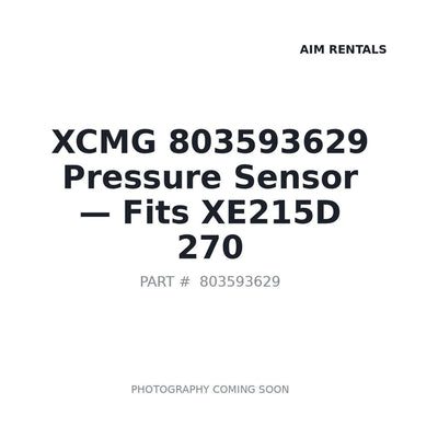 803593629 XCMG Sensors