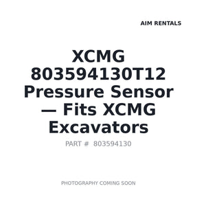 XCMG 803594130T12 Sensors | Fits XCMG XE210C | Stocked in BC, Ships Canada-Wide