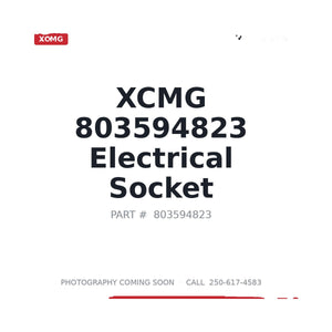 XCMG 803594823 Electrical Socket | Stocked in BC, Ships Canada-Wide