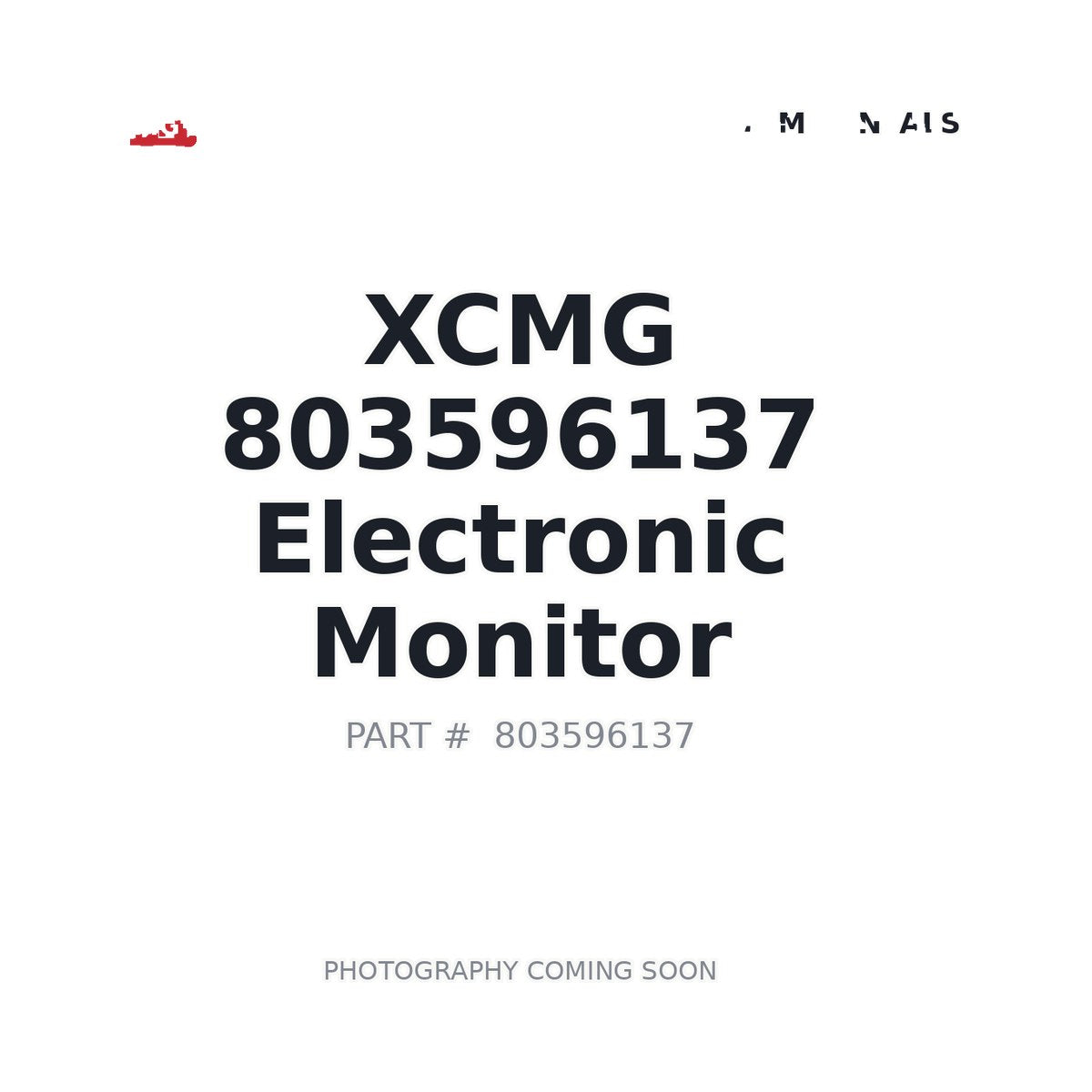 803596137 XCMG Monitor