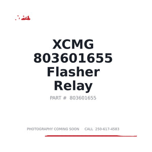 XCMG 803601655 Relay | Stocked in BC, Ships Canada-Wide