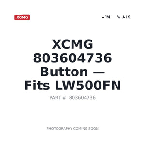 XCMG 803604736 Switches & Buttons | Fits XCMG LW500FN | Stocked in BC, Ships Canada-Wide
