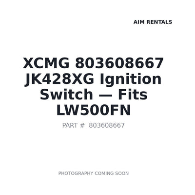 803608667 JK428XG XCMG Switches