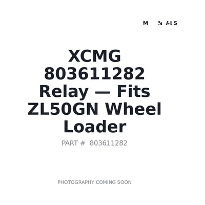 803611282 XCMG Electrical Relays
