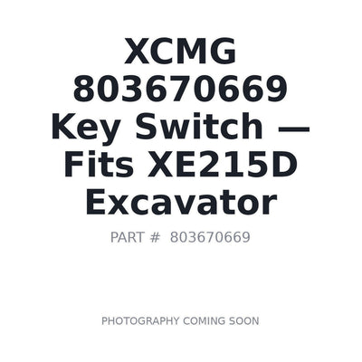803670669 XCMG Electrical Switches