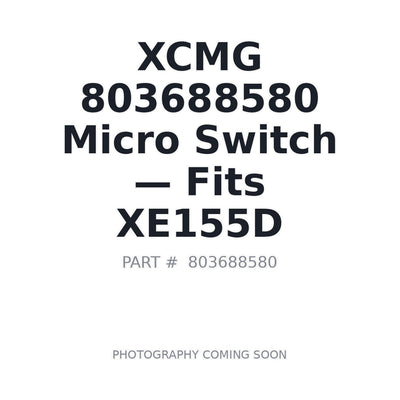 803688580 XCMG Electrical Switches