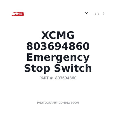 803694860 XCMG Emergency Stop Switch