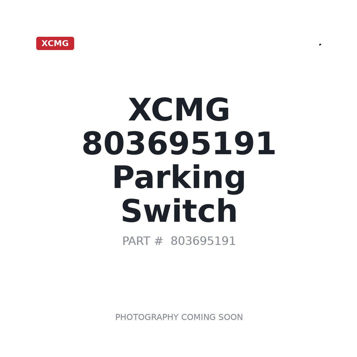 803695191 XCMG Sensor