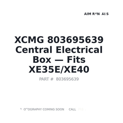 803695639 XCMG Electrical Components