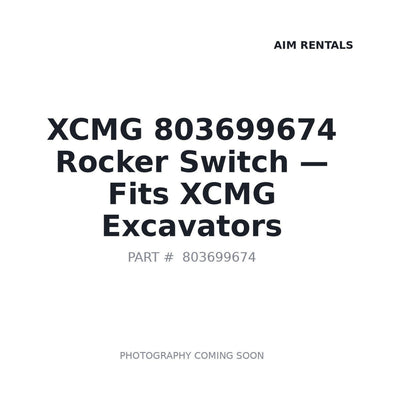 803699674 XCMG Switches