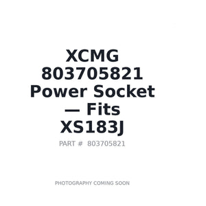 XCMG 803705821 Electrical Components | Stocked in BC, Ships Canada-Wide