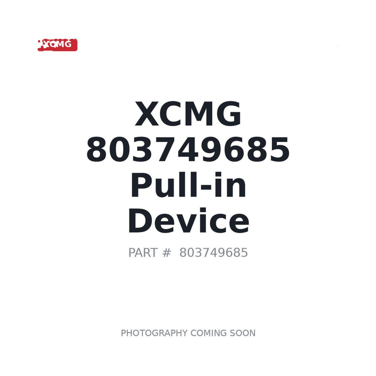803749685 XCMG Engine Component