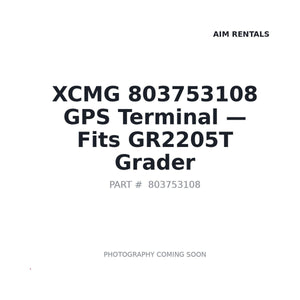 XCMG 803753108 Telematics Modules | Fits XCMG GR2205T | Stocked in BC, Ships Canada-Wide